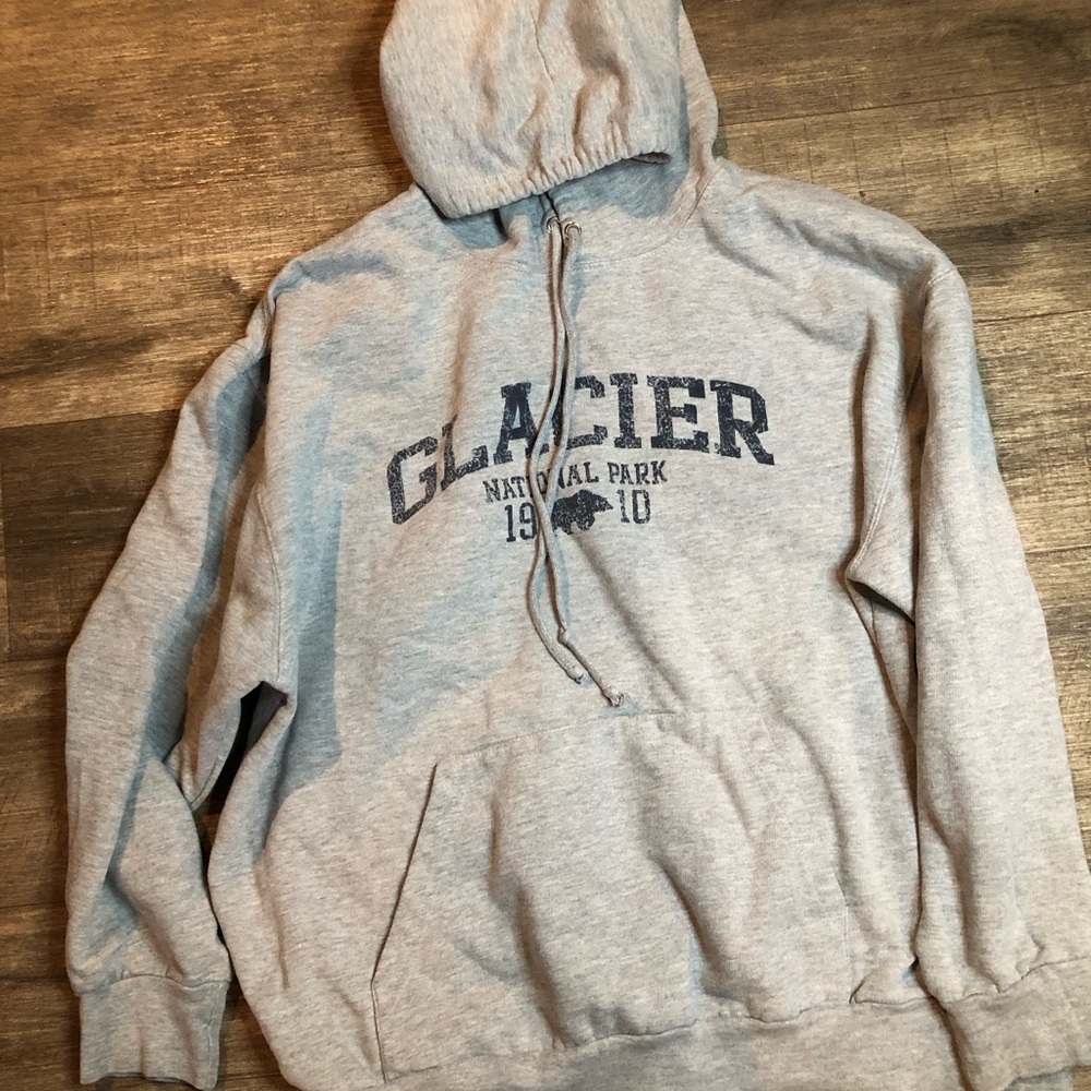 over size national park hoodie